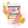 Myprotein Clear Whey Isolate Protein Powder, 1.1 Lb (20 Servings) Peach Mango, 20g Protein per Serving, Naturally Flavored Drink Mix, Daily Protein Intake for Superior Performance view 1