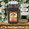 Rani Black Pepper Whole (Peppercorns), Premium MG-1 Grade 80oz (5lbs) 2.27kg Bulk PET Jar ~ All Natural | Gluten Friendly | Non-GMO | Kosher | Product of Vietnam | Perfect size for Grinders! view 4
