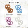 Easter Yogurt Pretzel Gift Basket  4 Flavor Gourmet Pretzel Assortment  Birthday Gift  Thank You, Sympathy, Kosher view 3