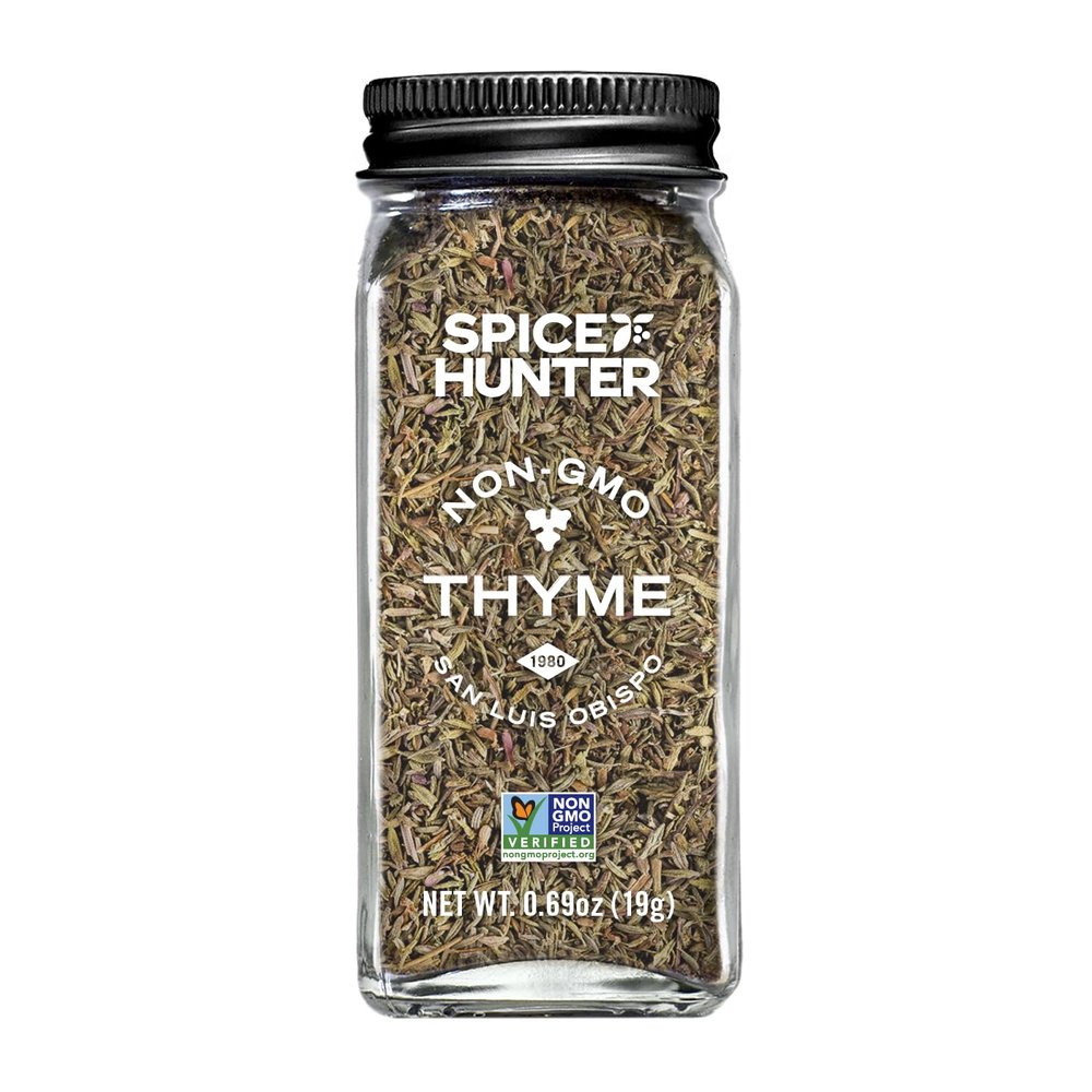 Spice Hunter Thyme Seasoning Leaves, 0.69 Oz (Pack Of 6)