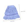 1pc Mop Refill Cleaning Mops Mop Head Mop Pads Sponge Mops Replacement Mop Pads Commercial Mop Handle Practical Mop Cloth Replacement Head Washable view 3