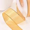 Muka 100 Yards Gold Edge Satin Ribbon Metallic Ribbon Gift Wrapping Decoration-465Purple-3/8 view 3
