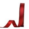Muka 100 Yards Gold Edge Satin Ribbon Metallic Ribbon Gift Wrapping Decoration-260SCARLET-7/8 view 1