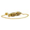 Ibrahim Karim Universal Pendulum Healing Metal Pendulums for Divination, Gold Double ISIS Steel Copper Pendulum High Energy Pendulo de Bronce Pendulos de Mesa MP21 view 3