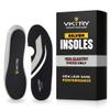 VKTRY Silver Performance Insoles  Carbon Fiber Composite Inserts for Athletes | Lightweight, Structured Arch Support, Shock Absorption, Energy Return, Stability view 1