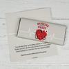25ct Nurses Week Thank You Personalized Candy Wrappers for Chocolate Bars (25 Pack) - Work of Heart view 1
