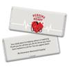 12ct Nurses Week Gifts in Bulk Personalized Thank You Candy Chocolate Bars (12 Pack) - Work of Heart view 1