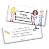 12ct Nurses Week Gifts in Bulk Personalized Thank You Candy Chocolate Bars (12 Pack) - Scrubs view 1