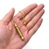 Amazing Gemstone Ibrahim Karim Universal Pendulum Healing Metal Pendulums for Divination, BG16 Gold 16 ISIS Rings Steel Copper Pendulum High Energy Pendulo de Bronce Pendulos de Mesa MP33 view 3