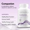 Theralogix Companion Multivitamin & Mineral Supplement - 90-Day Supply - Supplement for Women & Men Without Iron, Vitamin D, or Vitamin K - B Vitamins, Zinc & Magnesium - NSF Certified - 90 Tablets view 2
