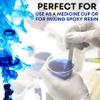 [1000 Pack - 1oz] Epoxy Resin Mixing/Medicine Cups with 200 Bonus Mixing Sticks - 1 Ounce Graduated Plastic Cups (10 Sleeves) - EpoxyStix view 3