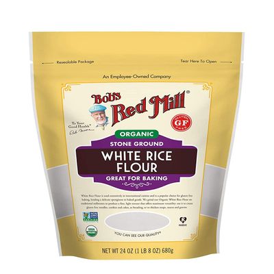 Bob's Red Mill Organic White Rice Flour, 24-ounce (Pack of 3)