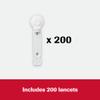 Accu-Chek Softclix Diabetes Lancets for Diabetic Blood Glucose Testing (2 Packs of 100) (Packaging May Vary) view 3