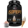 IsoPept Hydrolyzed Whey Protein Powder by EHPlabs - 100% Whey Protein Isolate & Hydrolysate, 27g of Protein, Non-GMO, Gluten Free, Fast Absorbing, Easy Digesting, 27 Serves (Vanilla Ice-Cream) view 1