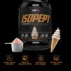 IsoPept Hydrolyzed Whey Protein Powder by EHPlabs - 100% Whey Protein Isolate & Hydrolysate, 27g of Protein, Non-GMO, Gluten Free, Fast Absorbing, Easy Digesting, 27 Serves (Vanilla Ice-Cream) view 4