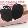 AKOAK 1 Pair Metatarsal Pads for Women, Foot Cushions for High Heels, Ball of Foot Cushions for Women, All-Day Comfort and Pain Relief Foot Pads for Balls of Feet (Black) view 2