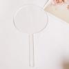 12PCS Round Clear Acrylic Cake Toppers, Personalised Cake Topper, DIY Cake Topper, Cake Topper Blanks for Wedding, Birthday Festival Party Cake Decorations view 1