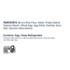 Gluten-Free Pasta, Fettuccine, Fresh Brown Rice Noodles Cook in Just 3 Minutes by Taste Republic, Frozen, 9oz (6 pack) view 3