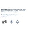 Cauliflower Linguini | Grain-Free, Gluten-Free, Kosher | Fresh Pasta | Cooks in Just 3 Minutes | Taste Republic | Frozen | 9oz (Pack of 6) view 3
