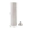 Cigar Holder Flask, Two Tubes Stainless Steel Hip Flask and Cigar Holder Humidor Tube Travel Carry Case - Great Groomsmen Flask view 2