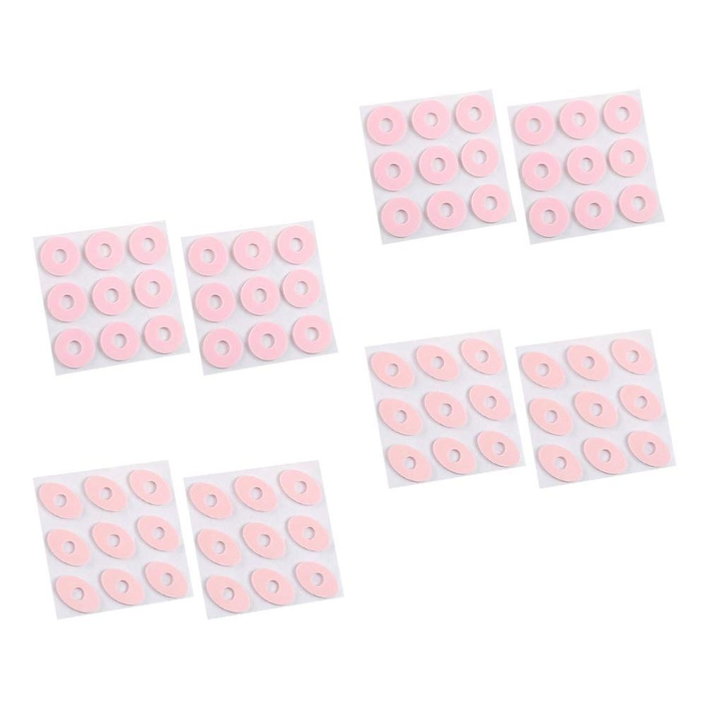 72pcs Self-Adhesive Heel Pads for Comfort Protection Durable Calluses Stickers for High Heels Casual Shoes Strong Absorption Easy Application Pink