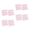 72pcs Self-Adhesive Heel Pads for Comfort Protection Durable Calluses Stickers for High Heels Casual Shoes Strong Absorption Easy Application Pink view 1