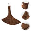 Vosarea 1pc Household Broom Cleaning Tool Natural Palm Broom for Soft Surfaces Lightweight and for Home Use Convenient Storage Design view 3