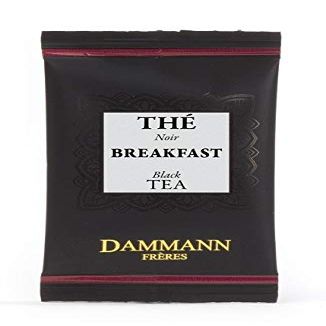 DAMMANN FRERES - BREAKFAST Tea - 120 wrapped crystal envelopped tea bags (bulk box)