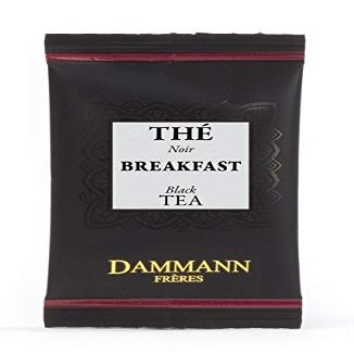 DAMMANN FRERES - BREAKFAST Tea - 120 wrapped crystal envelopped tea bags (bulk box)