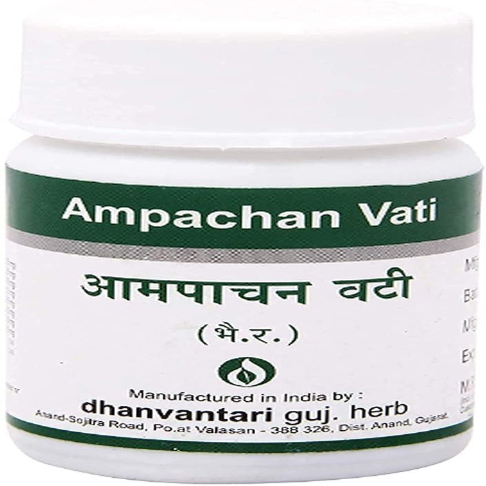 Dhanvantari Ayurvedic Ampachan Vati Tablets (500g)