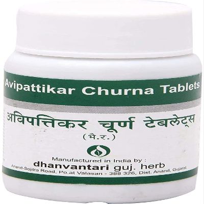Dhanvantari Ayurvedic Avipattikar Churna Tablet (500g)
