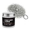 Culina Cast Iron Cleaning & Restoring Scrub & Stainless Steel Scrub | Removes Rust Without Scratching & Care Before Cleaning, Washing & Seasoning | 100% Natural | for Cast Iron Skillets, Pans & view 1