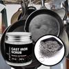 Culina Cast Iron Cleaning & Restoring Scrub & Stainless Steel Scrub | Removes Rust Without Scratching & Care Before Cleaning, Washing & Seasoning | 100% Natural | for Cast Iron Skillets, Pans & view 4