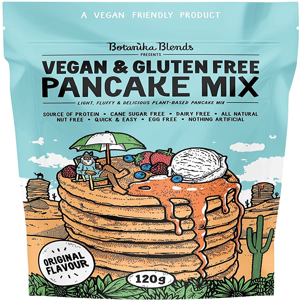 Botanika Blends Vegan & Gluten Free Pancake Mix Original 120g