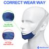 2 Packs Chin Straps for Users and Mouth Breathers - Anti Snoring Chin Strap for Men and Women,Chin Straps to Reduce Air Loss, Instant Mouth-Snoring Relief, Great Value Supplies by Medihealer. view 4