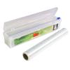 Nuluphu Household Reusable Refillable Plastic Wrap Dispenser with Slide Cutter, Food Wrap Stretch Clear Cling Wrap 12 Inch328 Ft (1Cutting Box + 1 Cling Film) view 1