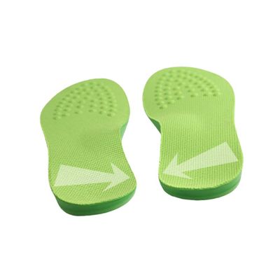 1 Pair Arch Support Insoles Bow Legs Correcting Insoles Orthotic Shoes Pads Foot Massage Insoles Cushion for Women Men Small Green