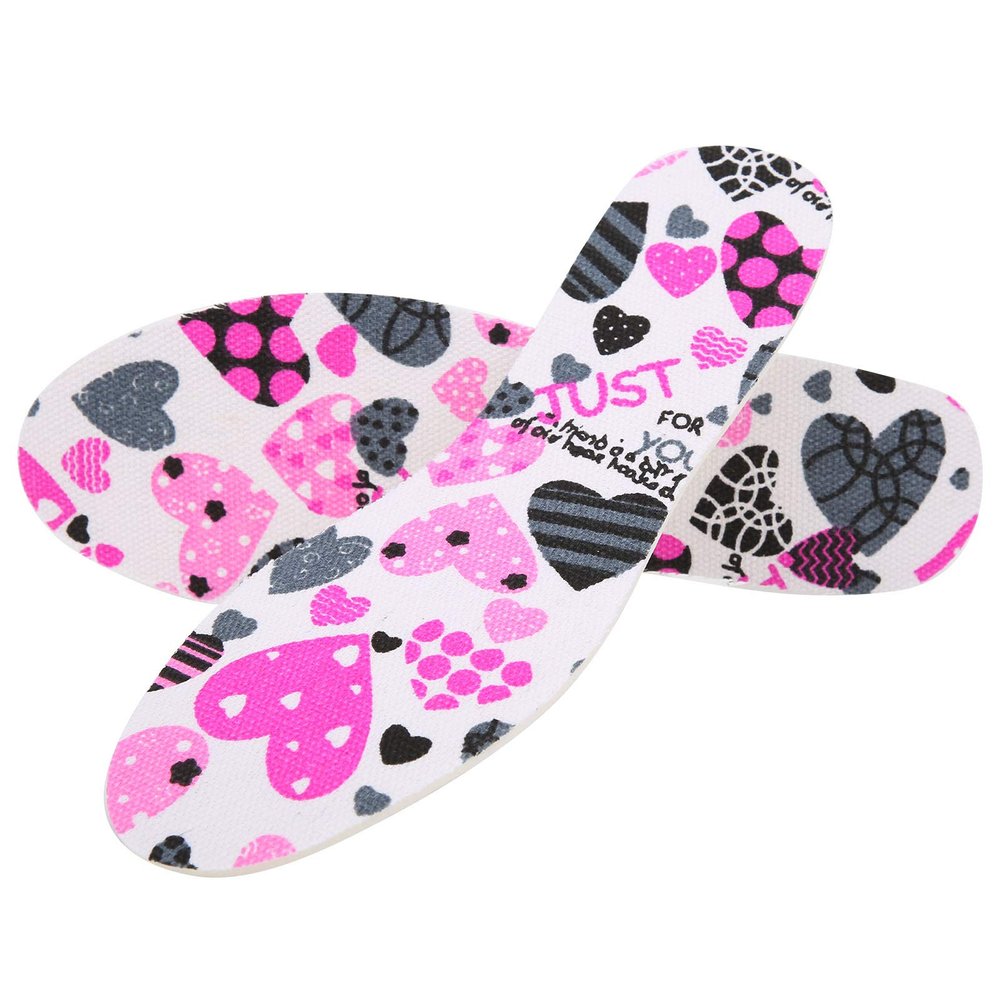 1 Pair Latex Shoe Insoles Children Shoe Insole Breathable Latex Shoe Sole Inserts Kids Shoe Pad Cut Size()