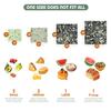 Akeeko Reusable Beeswax Food Wraps - Assorted 9 Packs, Reusable, Plastic-Free Food Storage, 5 Small, 2 Medium, 1 Large, 1 Extra Large Wraps with Flower and Birds Pattern view 2