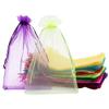 100Pcs Bags, 20X30 cm Mesh Gift Bags Drawstring Jewelry Pouches for Christmas Wedding(Random Color) view 1
