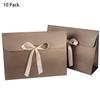 10PCS Envelope Gift Bags with Bow Ribbon Paper Party Favor Bag Bulk Scarf Packaging Box Gift Wrapping Supplies for Wedding Bridesmaid Mothers Day Holiday Birthday Celebration Present view 2