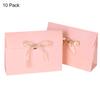 10PCS Envelope Gift Bags with Bow Ribbon Paper Party Favor Bag Bulk Scarf Packaging Box Gift Wrapping Supplies for Wedding Bridesmaid Mothers Day Holiday Birthday Celebration Present view 2