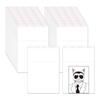 1.5" x 1.5" Mini Clear Cellophane Bags 500pcs Small Adhesive Cello Baggies 2mil Tiny Self Stick OPP Poly Pouch Bags for Photo Beads Seeds Buttons Powder Pills Ring Vitamins Crystals Earrings Coins view 1