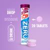 HIGH5 Zero Electrolyte Hydration Tablets Added Vitamin C (Blackcurrant, 20 Count (Pack of 1)) view 3