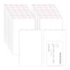 3"x4" Self Adhesive Cellophane Bags Tiny Self Stick Cello Pouch 500pcs Clear OPP Poly Glassine Baggies 2mil for Cookie Seeds Beads Powder Candy Lipstick Cards Earrings Biscuits view 1