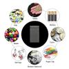2"x3" Self Stick Cellophane Bags 300pcs Tiny Clear Adhesive Cello Baggies 2mil Small OPP Poly Bags for Pills Seeds Beads Coins Paper Clip Broken view 4