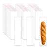 EachDusto Long Self Adhesive Cellophane Bags 3x11 Clear Self Stick Cello Bags 100ct OPP Poly Glassine Bags 2mil for Tie Candle Corn Bakery Utensils Candy Badminton Flatware Macarons view 1