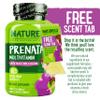 NATURELO Prenatal Multivitamin with Gentle Chelated Iron, Methyl Folate, Plant Calcium & Choline - Vegan, Vegetarian - Non-GMO - Gluten Free - 180 Capsules - 4 Month Supply (Pack of 2) view 4