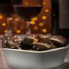 Sanders Dark Chocolate Sea Salt Caramels (32 oz Tub)  Handcrafted Small Batch Slow Cooked Caramel, Sea Salt Dark Chocolate with Rich Indulgent Flavor, Sweet & Salty view 3