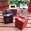 Anncus 100pcs/lot Window box kraft paper gift box honey jam tea brown sugar box Candy Box view 1